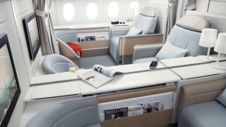 Airline unveils first-class luxury suite as it battles business jets for high-rollers – New York Post