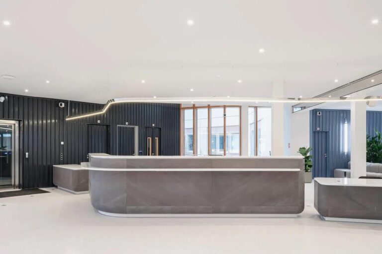 Canopy Michelin Headquarters Reception Area / ENCORE HEUREUX Architectes – ArchDaily