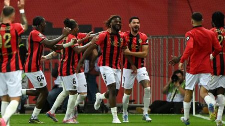 Nice clinch spot in Champions League after a six-goal victory – France 24