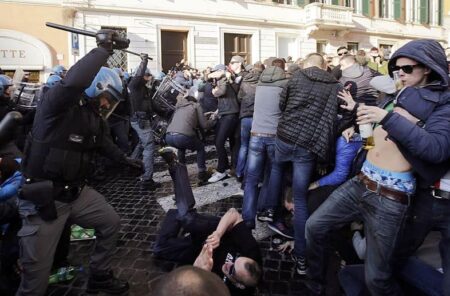 French police arrest Feyenoord fans at the border ahead of Champions League match in Lille – AP News