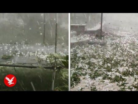 Ping-pong sized hail hits Toulouse as flooding kills three in southern France – The Independent