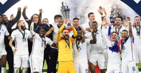France secure date with Spain in Nations League – Yahoo Sports