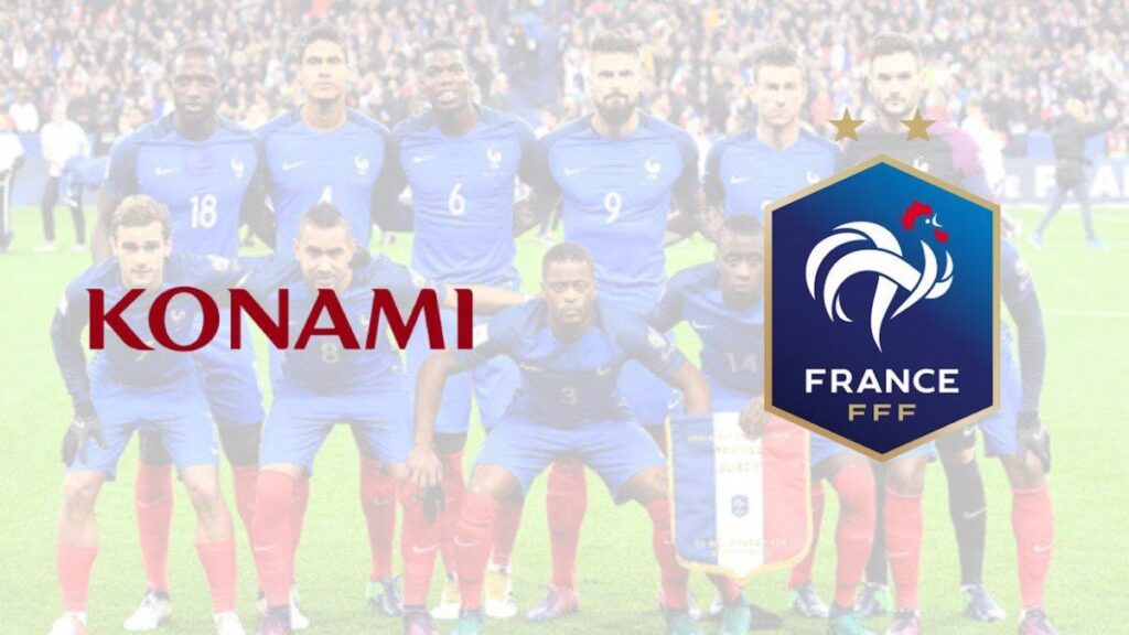 KONAMI ANNOUNCES PARTNERSHIP WITH FRENCH FOOTBALL FEDERATION – KONAMI GROUP CORPORATION