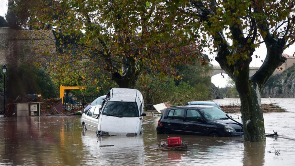 Villages are submerged and roads become rivers as France is hit by devastating floods – Daily Mail