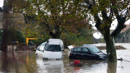 Villages are submerged and roads become rivers as France is hit by devastating floods – Daily Mail