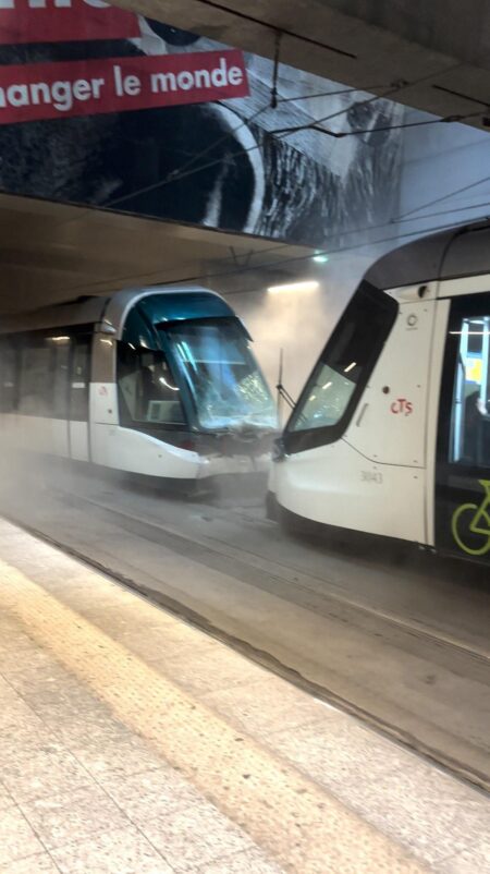 France trams smash into each other in horrific crash at Strasbourg station – GB News