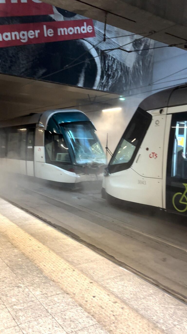 France trams smash into each other in horrific crash at Strasbourg station – GB News