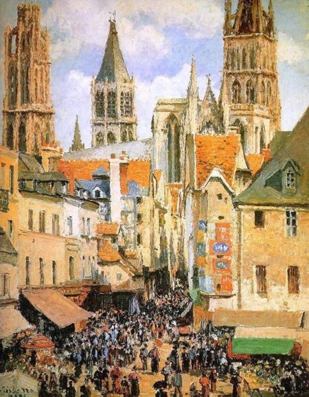 Rouen: painting one of the most picturesque cities in France – East Anglia Bylines