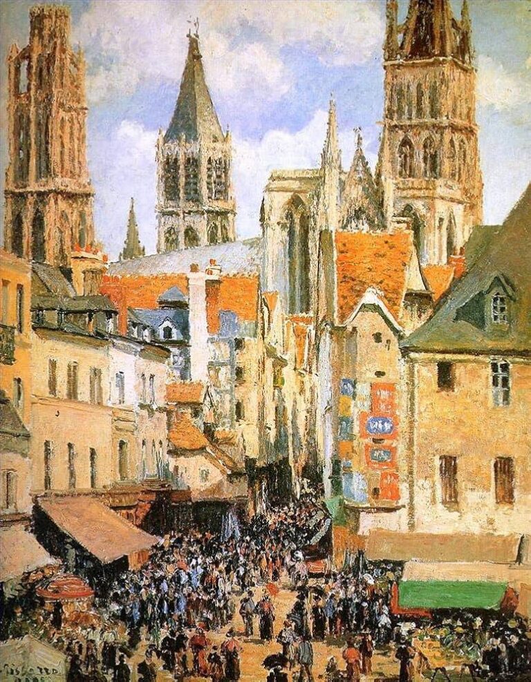 Rouen: painting one of the most picturesque cities in France – East Anglia Bylines