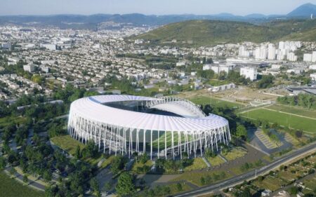 Extension of Gabriel-Montpied stadium in Clermont-Ferrand – Vinci