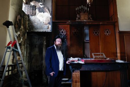 After Synagogue Arson, Jews of Rouen, France, Reeling but Resilient – Chabad