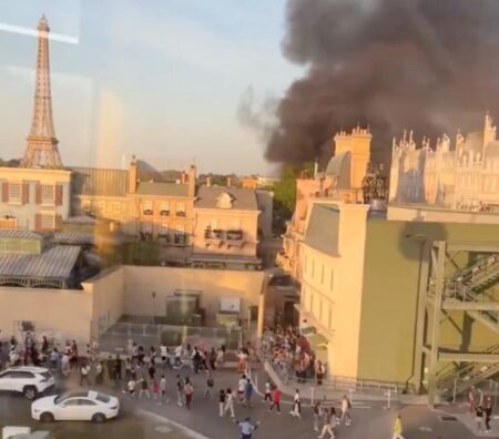 Watch large fire break out at Disney World’s Epcot park: ‘Oh my God, it’s right there’ – Entertainment Weekly