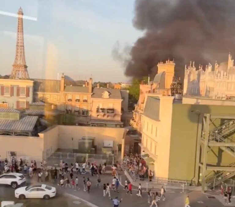 Watch large fire break out at Disney World’s Epcot park: ‘Oh my God, it’s right there’ – Entertainment Weekly