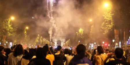 Two dead and hundreds arrested in France after PSG Champions League win – BBC