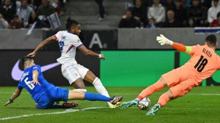 France-Israel draws record low crowd – Yahoo Sports