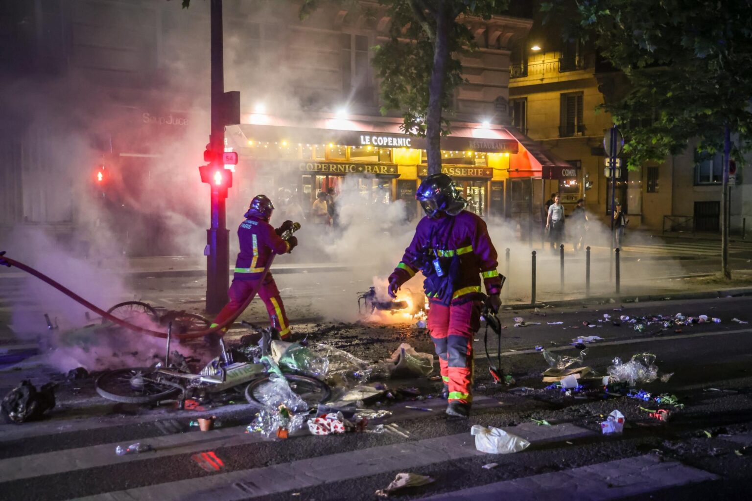 Inside Paris chaos: Violence and disorder prove familiar footnote to historic game – The Athletic – The New York Times