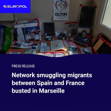 Network smuggling migrants between Spain and France busted in Marseille – europol.europa.eu