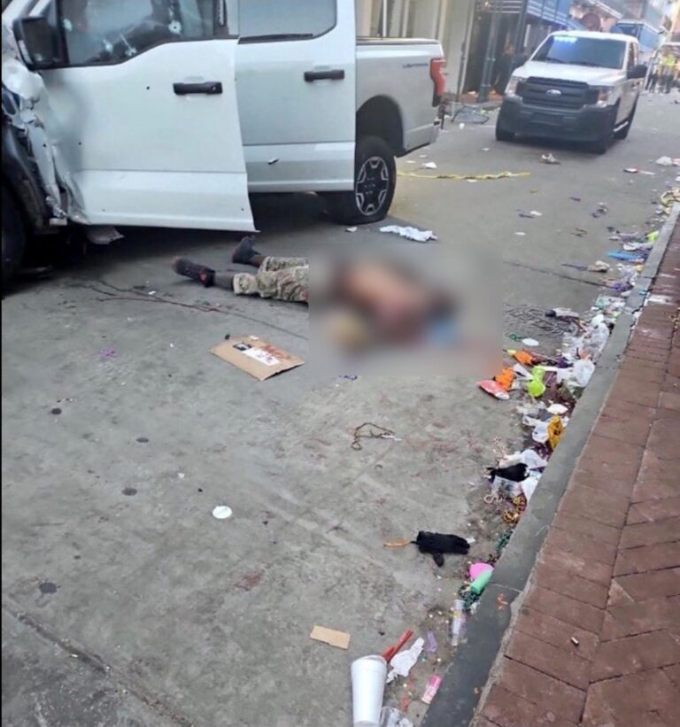 World leaders denounce New Year’s deadly truck attack in New Orleans – France 24