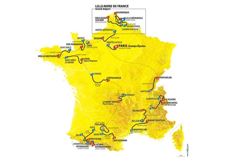 Tour de France 2025: Philipsen wins chaotic first stage as Evenepoel and Roglic suffer – The Guardian