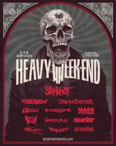 Heavy Weekend 2025 at Nancy Open Air: full program and concert times – Sortir à Paris
