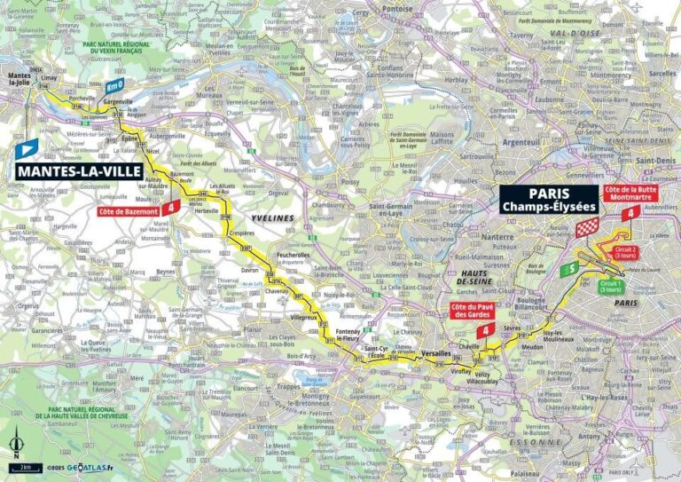 Tour de France 2025: Stage 21 preview – Sunday 27 July | Route, profile, climbs, schedule, and how to watch live – Olympics.com