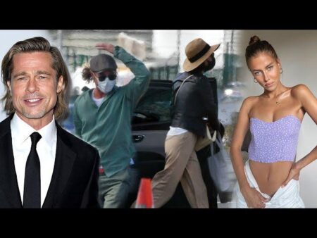 Brad Pitt and German Model Nicole Poturalski Spotted Together in France – Entertainment Tonight