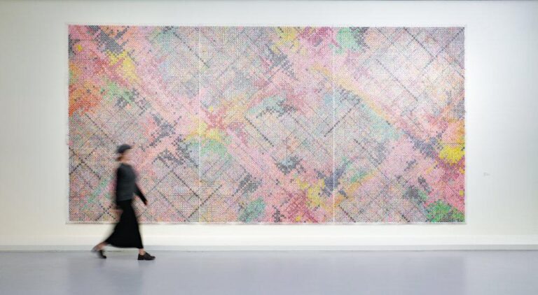 ‘Ding Yi: Prediction and Retrospection’ at Château La Coste, Aix en Provence, France – Lisson Gallery