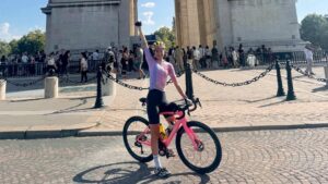 Woman from Mickleover cycles men’s Tour de France for charity – BBC