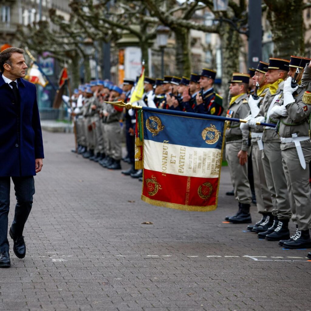 Macron marks liberation of Strasbourg and discovery of concentration camp – Forces News