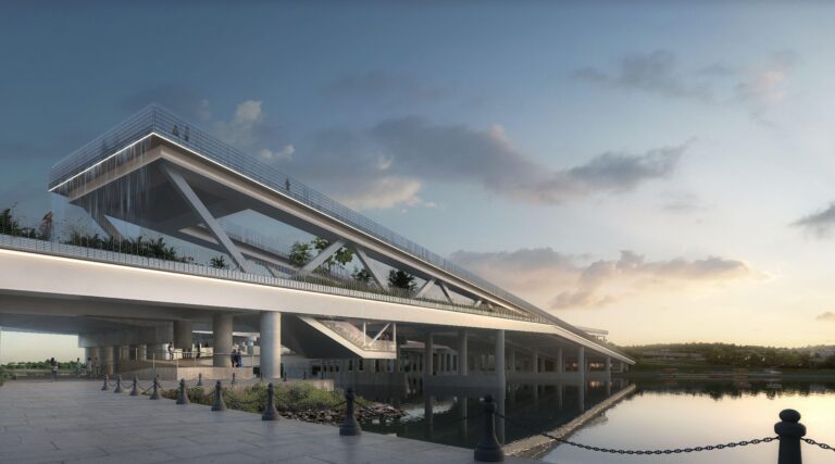 OMA wins competition to design anti-iconic bridge in lyon, france – Designboom