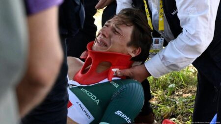 Jasper Philipsen withdraws from Tour de France after brutal crash on stage three – Flashscore.com