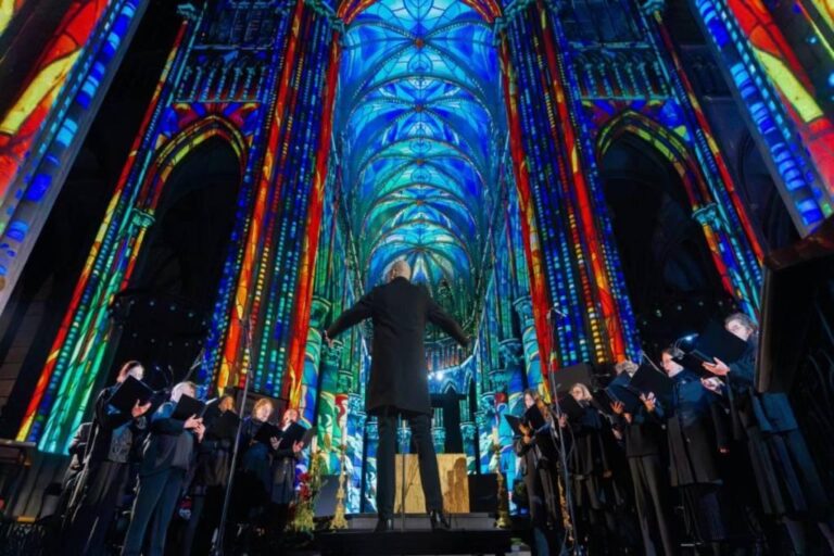 LUMINISCENCE immersive show illuminates Aix’s Cathedral Saint-Sauveur – Marseille Secrète
