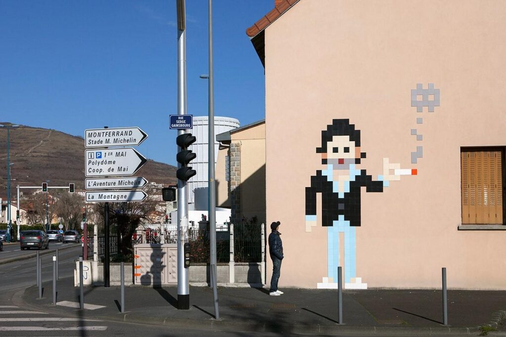 Invader in Clermont-Ferrand, France – StreetArtNews