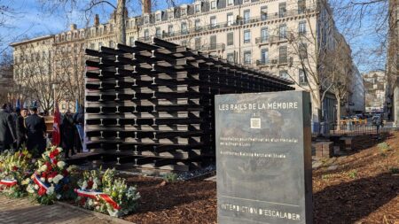 Holocaust memorial in Lyon defaced with ‘Free Gaza’ – JNS.org