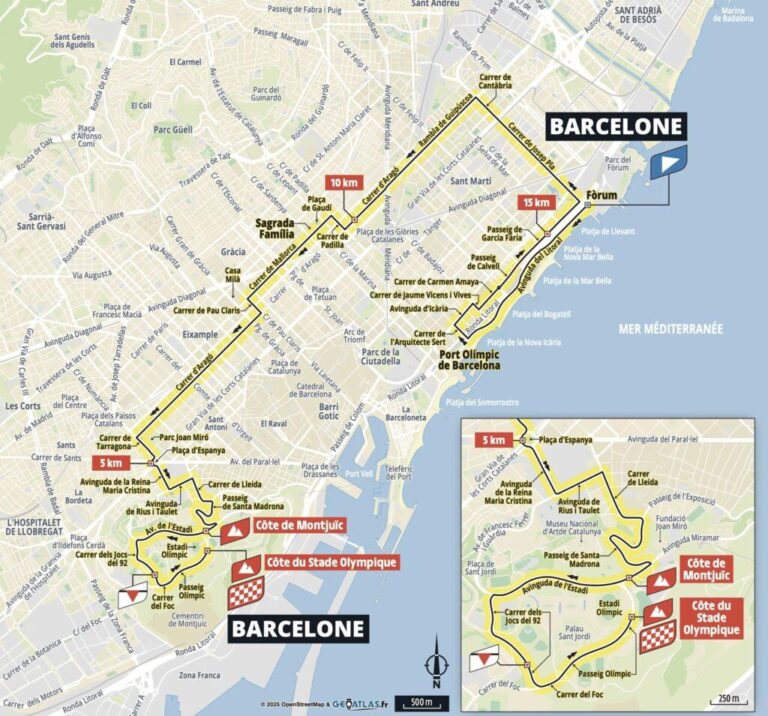 2026 Tour de France to begin in Barcelona with first two stages finishing at 1992 Olympic stadium – Olympics.com