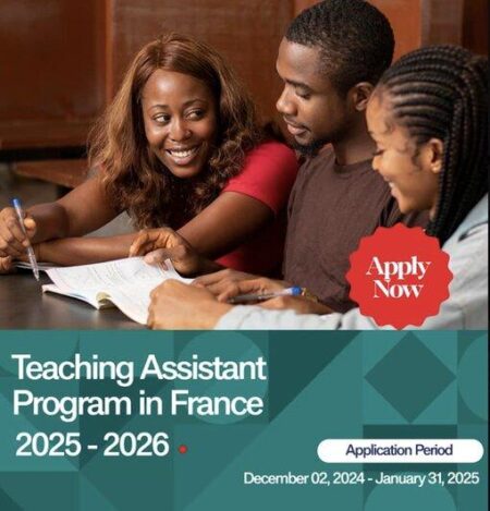 France Éducation international Language Teaching Assistant Program 2025/2026 in France – Opportunities For Africans