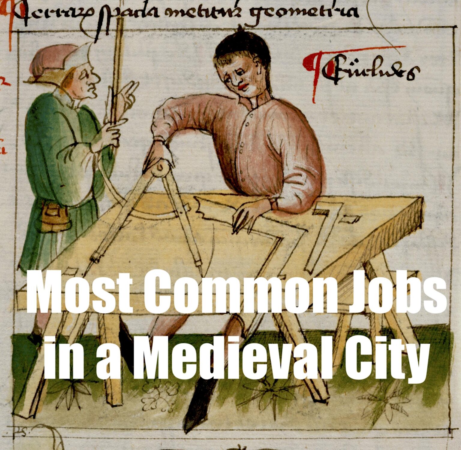 The 10 Most Common Jobs in a Medieval City – Medievalists.net
