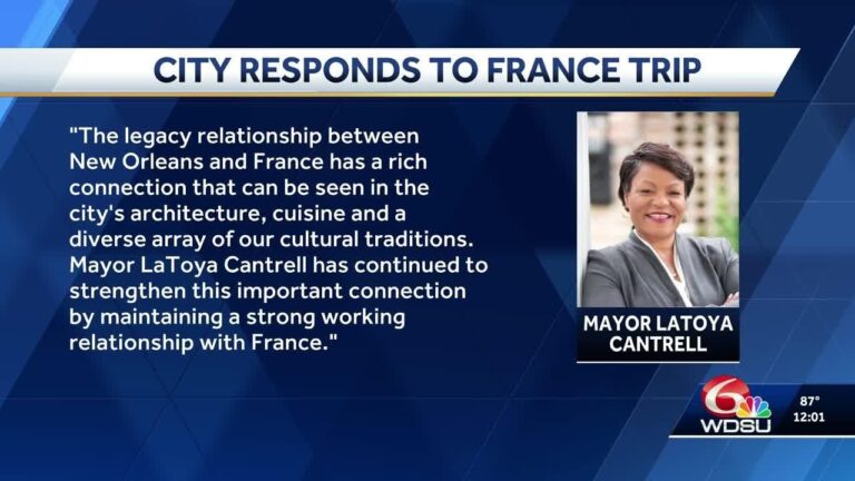 New Orleans mayor heading to France – WGNO