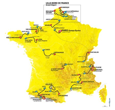 Tour de France 2025 route – Cyclingnews