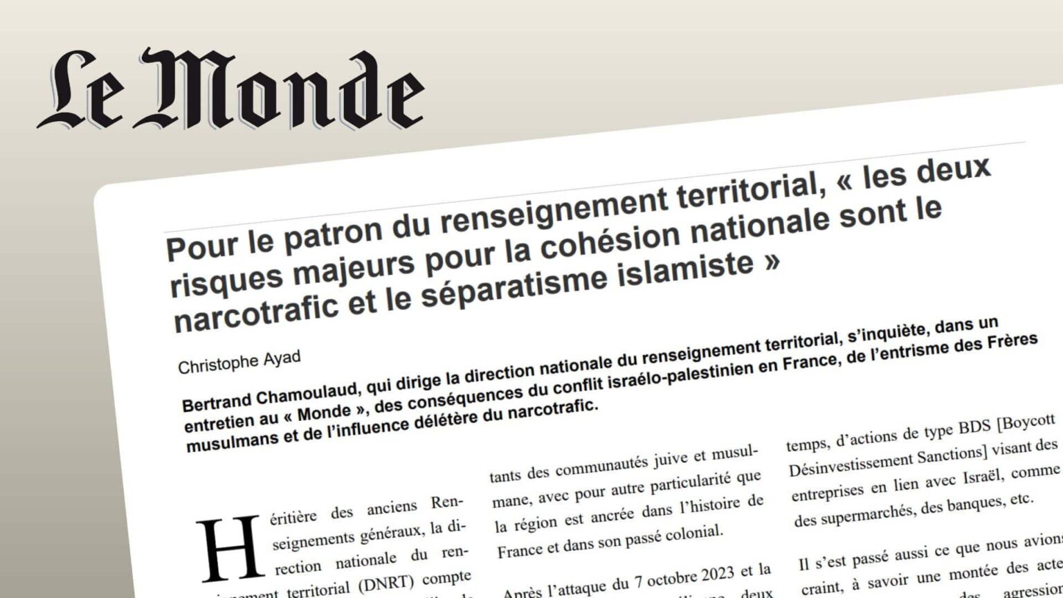 France How France’s DNRT territorial intelligence is tracking A69 Toulouse-Castres motorway protesters – Intelligence Online