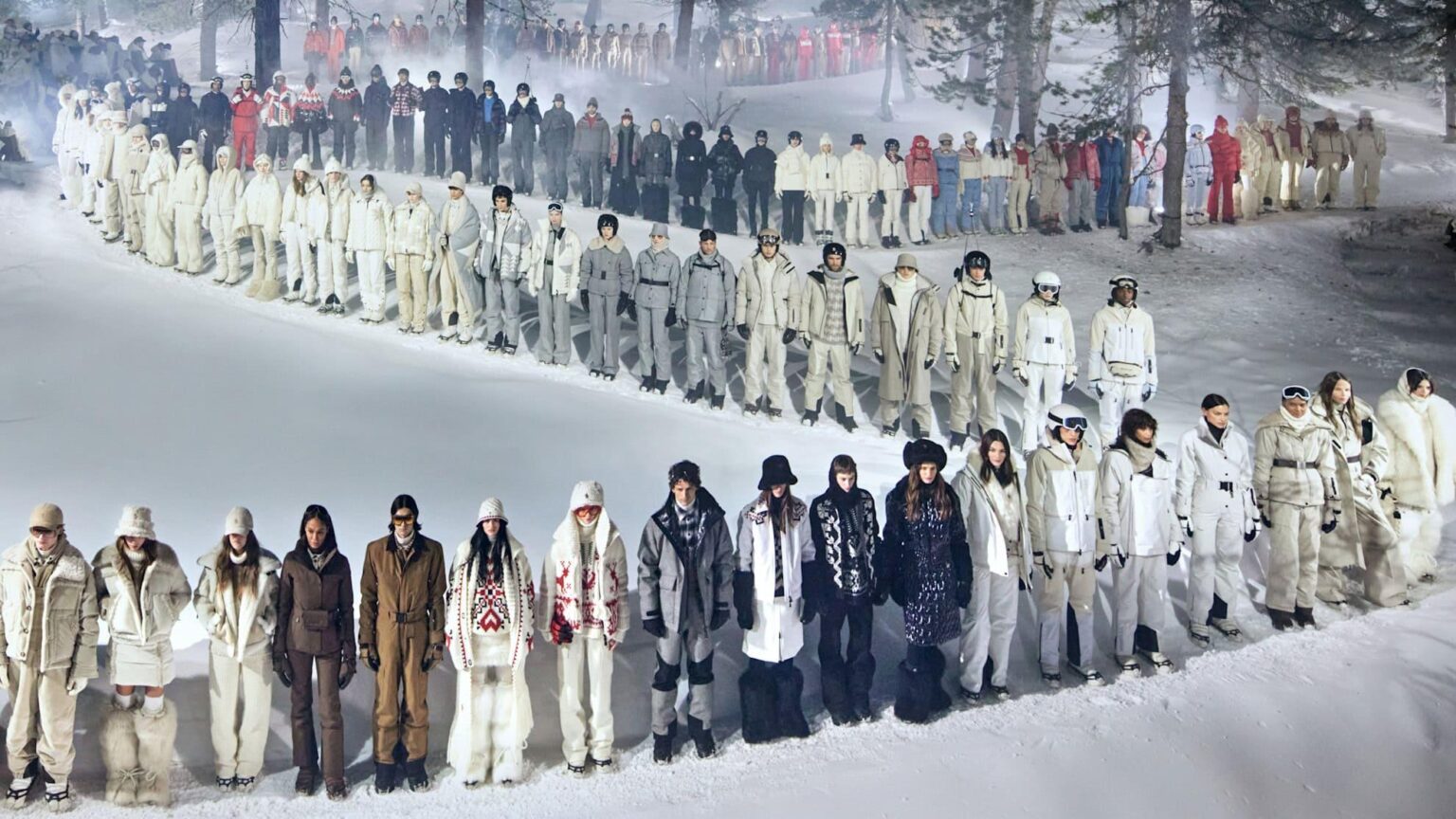 Lights, camera, snow: Moncler takes over Courchevel – Vogue