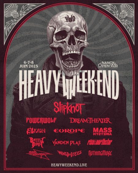 Heavy Weekend 2025 at Nancy Open Air: complete program and concert times – Sortir à Paris