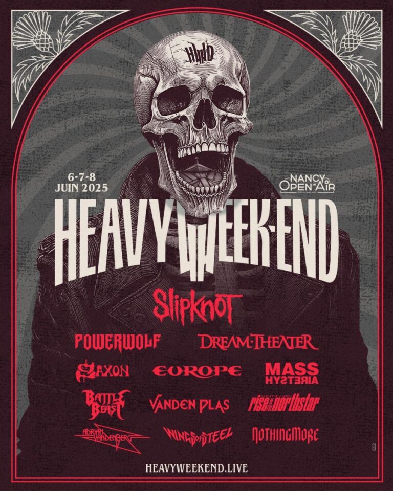Get Ready for Heavy Weekend 2025 at Nancy Open Air: Full Lineup and Concert Schedule Unveiled! Heavy Weekend 2025 at Nancy Open Air: complete program and concert times – Sortir à Paris